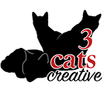 3 Cats Creative logo